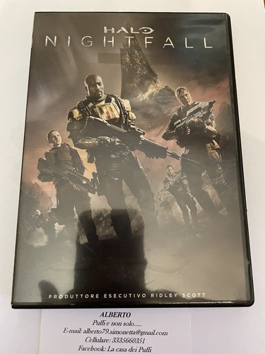 Halo nightfall dvd - halo,