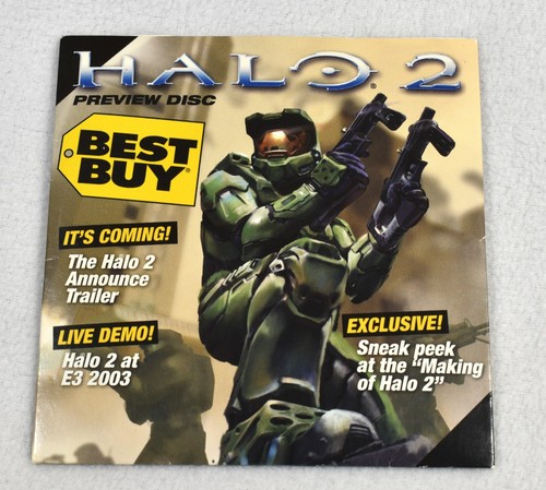 Halo preview dvd - disc, only