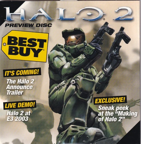 Halo preview dvd disc - halo, best